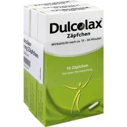 DULCOLAX Υπόθετα, 30 τεμάχια