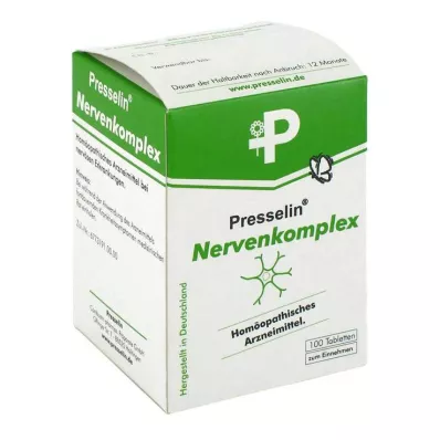 PRESSELIN Δισκία Nerve Complex, 100 κάψουλες
