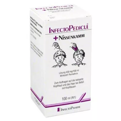 INFECTOPEDICUL Διάλυμα + χτένα, 100 ml