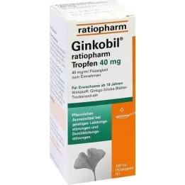 GINKOBIL-ratiopharm σταγόνες 40 mg, 100 ml