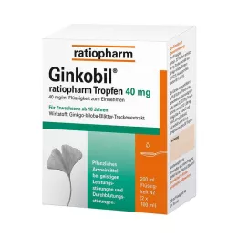 GINKOBIL-ratiopharm σταγόνες 40 mg, 200 ml