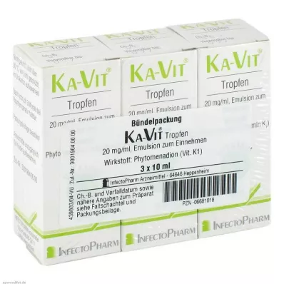 KA VIT Σταγόνες, 3X10 ml