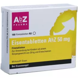 EISENTABLETTEN AbZ 50 mg επικαλυμμένα με λεπτό υμένιο δισκία, 100 τεμάχια