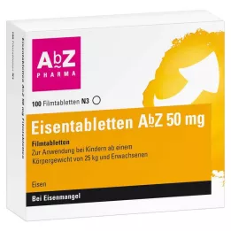 EISENTABLETTEN AbZ 50 mg επικαλυμμένα με λεπτό υμένιο δισκία, 100 τεμάχια