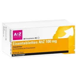 EISENTABLETTEN AbZ 100 mg επικαλυμμένα με λεπτό υμένιο δισκία, 50 τεμάχια