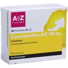 EISENTABLETTEN AbZ 100 mg επικαλυμμένα με λεπτό υμένιο δισκία, 100 τεμάχια