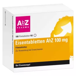 EISENTABLETTEN AbZ 100 mg επικαλυμμένα με λεπτό υμένιο δισκία, 100 τεμάχια