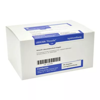 LIDOCAIN PRESSELIN Ενέσιμο διάλυμα 1%, 50X2 ml