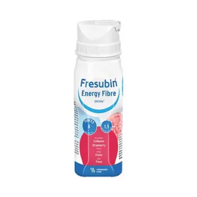 FRESUBIN ENERGY Φυτικές ίνες DRINK Μπουκάλι με φράουλα, 4X200 ml FRESUBIN ENERGY Φυτικές ίνες DRINK Μπουκάλι με φράουλα, 4X200 ml
