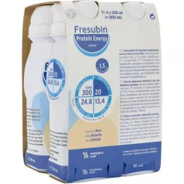 FRESUBIN PROTEIN Ενέργεια DRINK Μπουκάλι πόσιμου ξηρού καρπού, 4X200 ml