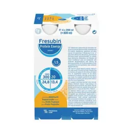 FRESUBIN PROTEIN Ενέργεια DRINK Multifruit Tr.Fl., 4X200 ml