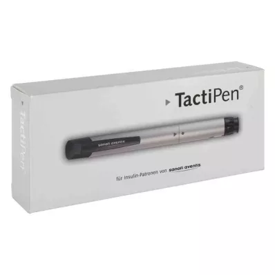 TACTIPEN Συσκευή έγχυσης ασημένια, 1 τεμάχιο