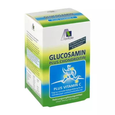 GLUCOSAMIN 750 mg+Χονδροϊτίνη 100 mg κάψουλες, 180 κάψουλες