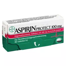 ASPIRIN Protect 100 mg δισκία με εντερική επικάλυψη, 42 τεμάχια