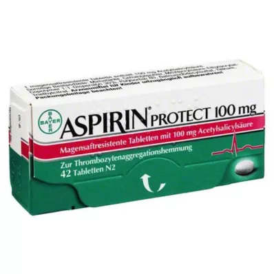ASPIRIN Protect 100 mg δισκία με εντερική επικάλυψη, 42 τεμάχια
