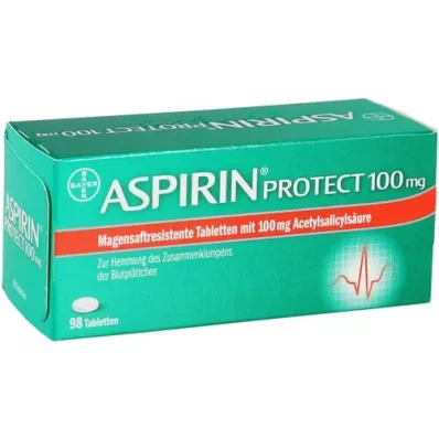 ASPIRIN Protect 100 mg δισκία με εντερική επικάλυψη, 98 τεμάχια