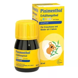 PINIMENTHOL Κρύο μπάνιο για παιδιά 2 ετών και άνω Ευκάλυπτος, 30 ml
