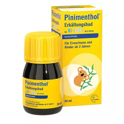 PINIMENTHOL Κρύο μπάνιο για παιδιά 2 ετών και άνω Ευκάλυπτος, 30 ml PINIMENTHOL Κρύο μπάνιο για παιδιά 2 ετών και άνω Ευκάλυπτος, 30 ml