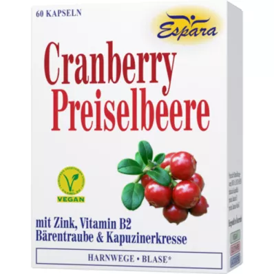 CRANBERRY PREISELBEERE Κάψουλες, 60 τεμάχια