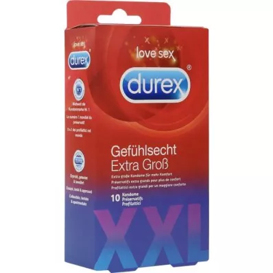 DUREX Sensitive extra large προφυλακτικά, 10 τεμάχια