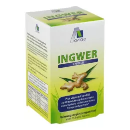 INGWER κάψουλες 500 mg+βιταμίνη B1+C, 90 τεμάχια