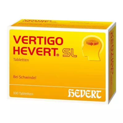 VERTIGO HEVERT SL Δισκία, 100 τεμάχια