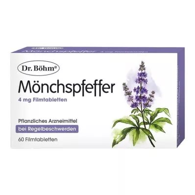 DR.BÖHM Πιπέρι μοναχού 4 mg επικαλυμμένα με λεπτό υμένιο δισκία, 60 τεμάχια