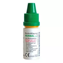 GLUCO TEST Συν διάλυμα ελέγχου κανονικό, 4 ml