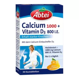 ABTEI Osteo Vital Citrus Chewable Tablets, 30 τεμάχια
