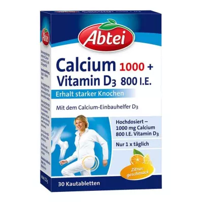 ABTEI Osteo Vital Citrus Chewable Tablets, 30 τεμάχια
