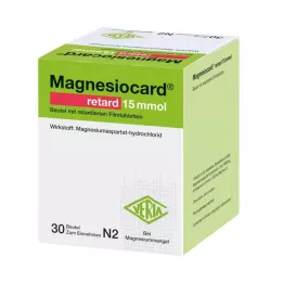 MAGNESIOCARD retard 15 mmol φακελάκι με ret.filmtabl., 30 τεμάχια