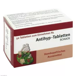 ANTIHYP Δισκία Schuck, 50 τεμάχια