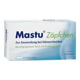 MASTU Υπόθετα αιμορροΐδων, 10 τεμάχια