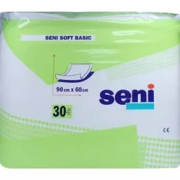 SENI Προστατευτικό μαξιλάρι κρεβατιού Soft Basic 60x90 cm, 30 τεμάχια