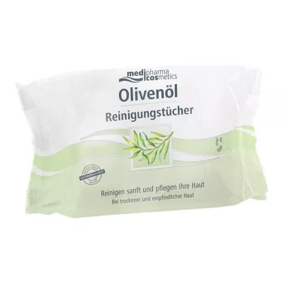 OLIVENÖL ΜΑΝΤΗΛΑ ΚΑΘΑΡΙΣΜΟΥ, 25 τεμ
