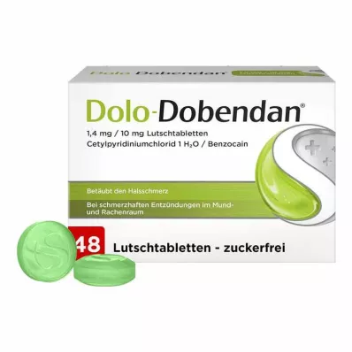 DOLO-DOBENDAN 1,4 mg/10 mg παστίλιες, 48 τεμάχια