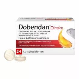 DOBENDAN Direct Flurbiprofen 8,75 mg παστίλιες, 24 τεμάχια