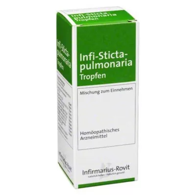 INFI STICTA PULMONARIA Σταγόνες, 50 ml INFI STICTA PULMONARIA Σταγόνες, 50 ml