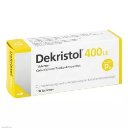 DEKRISTOL Δισκία 400 I.U., 100 τεμάχια