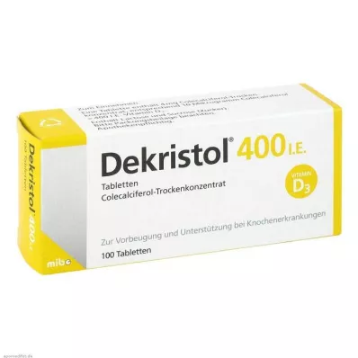 DEKRISTOL Δισκία 400 I.U., 100 τεμάχια