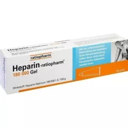 HEPARIN-RATIOPHARM 180.000 I.U. gel, 150 g