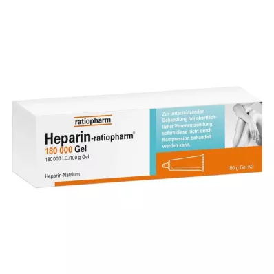 Heparin ratiopharm® 180.000 gel, 150 γρ