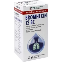 BROMHEXIN 12 BC Από του στόματος σταγόνες, 50 ml