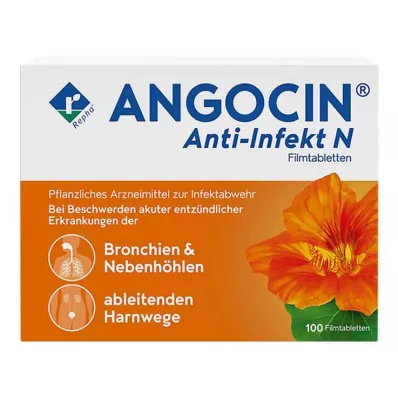 ANGOCIN Επικαλυμμένα με λεπτό υμένιο δισκία Anti Infekt N, 100 τεμάχια