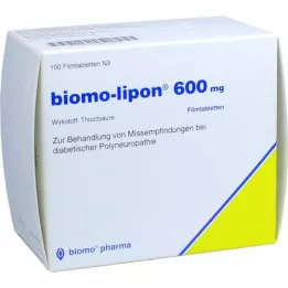 BIOMO-lipon 600 mg επικαλυμμένα με λεπτό υμένιο δισκία, 100 τεμάχια