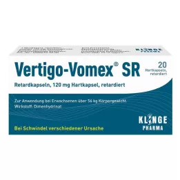 VERTIGO-VOMEX SR Κάψουλες παρατεταμένης αποδέσμευσης, 20 τεμάχια