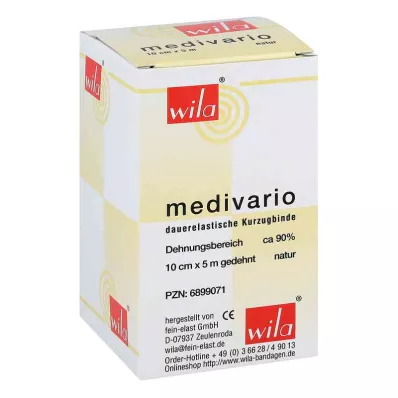 MEDIVARIO Επίδεσμος 10 cmx5 m φυσικός, 1 τεμάχιο