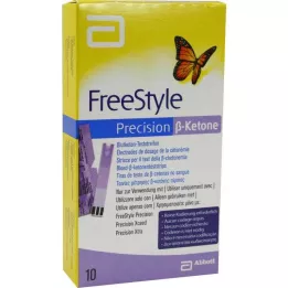 FREESTYLE Ακρίβεια ß-Ketone Δοκιμαστική ταινία κετονών αίματος, 10 τεμάχια