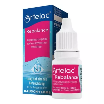 ARTELAC οφθαλμικές σταγόνες Rebalance, 10 ml