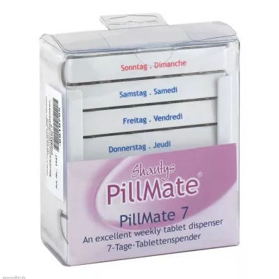MEDIKAMENTENDISPENSER Pillmate 7, 1 τεμάχιο MEDIKAMENTENDISPENSER Pillmate 7, 1 τεμάχιο